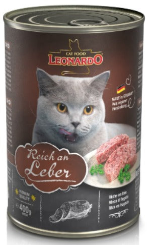 LEONARDO LATA QUALITY SELECCIÓN SABOR HIGADO 400GR